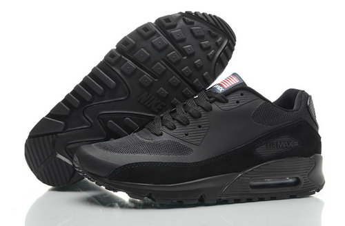 Nike Air Max 90 Hyperfuse Qs Mens Shoes Fur Black All Hot On Sale Factory Store